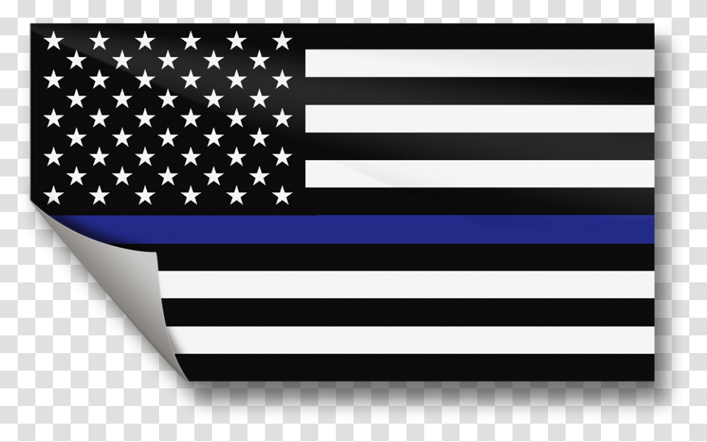 Thin Blue Line Flag Sticker Border Between France And Spain, American Flag, Rug Transparent Png