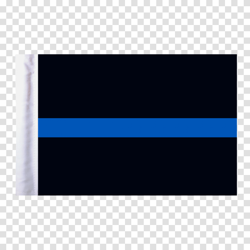 Thin Blue Line Motorcycle Flag, Drawing Transparent Png