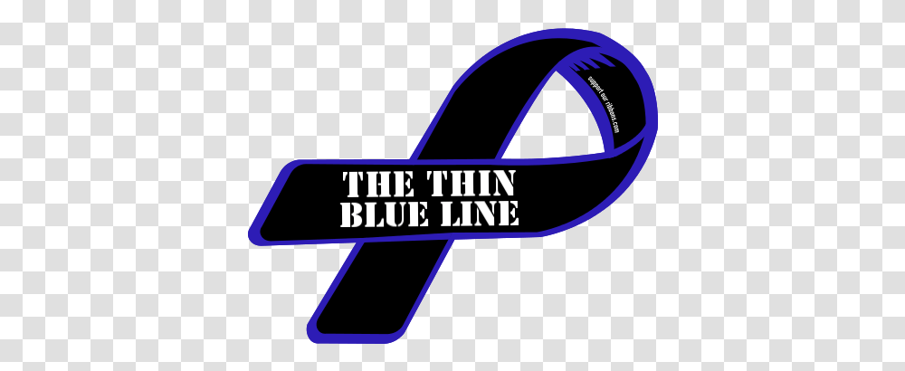 Thin Blue Line Ribbon Fud, Text, Word, Logo, Symbol Transparent Png
