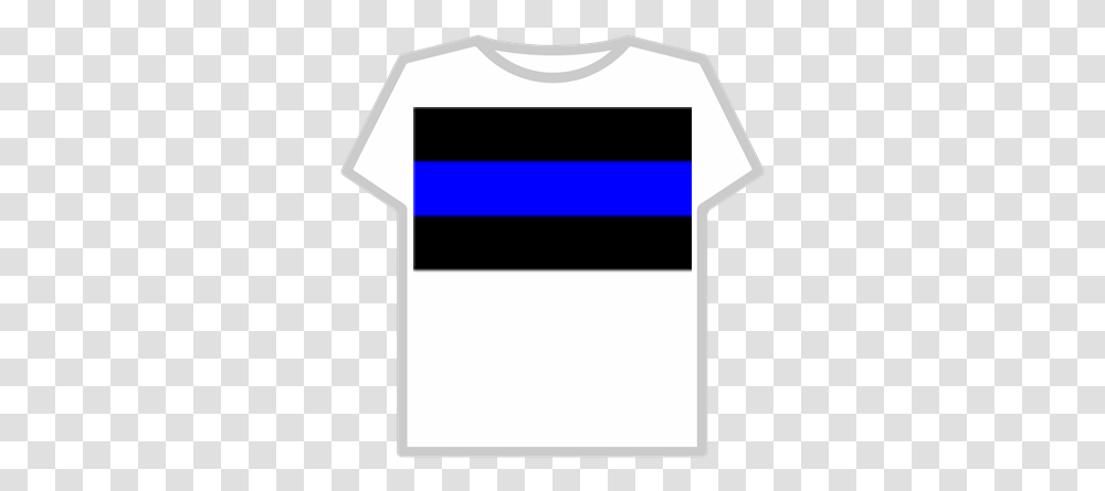 Thin Blue Line Roblox Adidas T Shirt Roblox, Clothing, Apparel, Jersey, Text Transparent Png