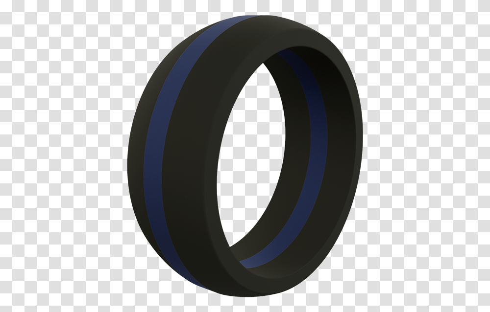 Thin Blue Line Silicone Ring Timber Look Rings, Tape, Tire, Accessories, Accessory Transparent Png
