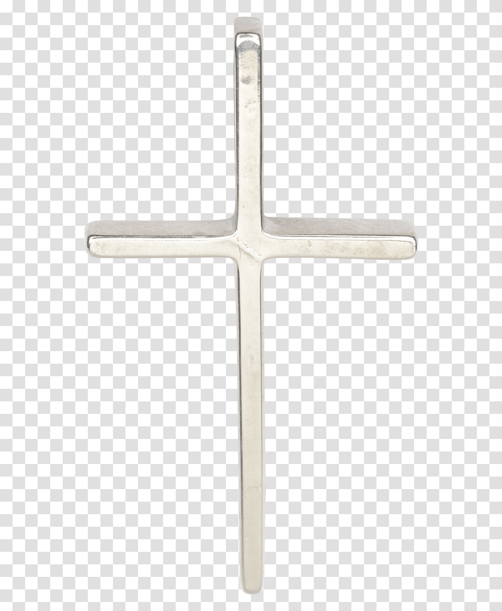 Thin Christian Polished Cross Cross, Crucifix Transparent Png