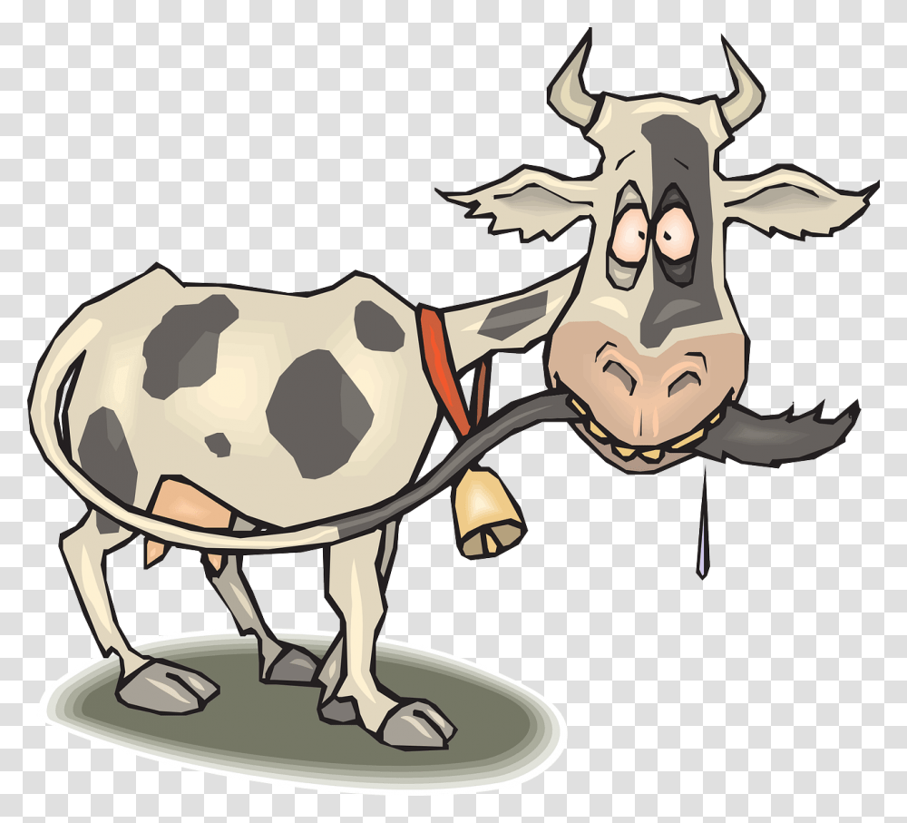 Thin Cow Clipart, Mammal, Animal, Cattle, Dairy Cow Transparent Png