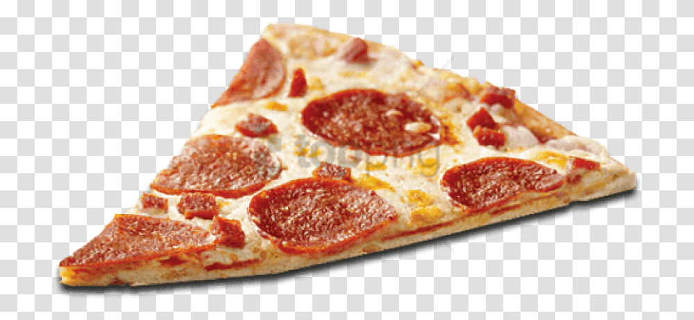 Thin Crust Pepperoni Pizza Slice, Food, Sliced Transparent Png