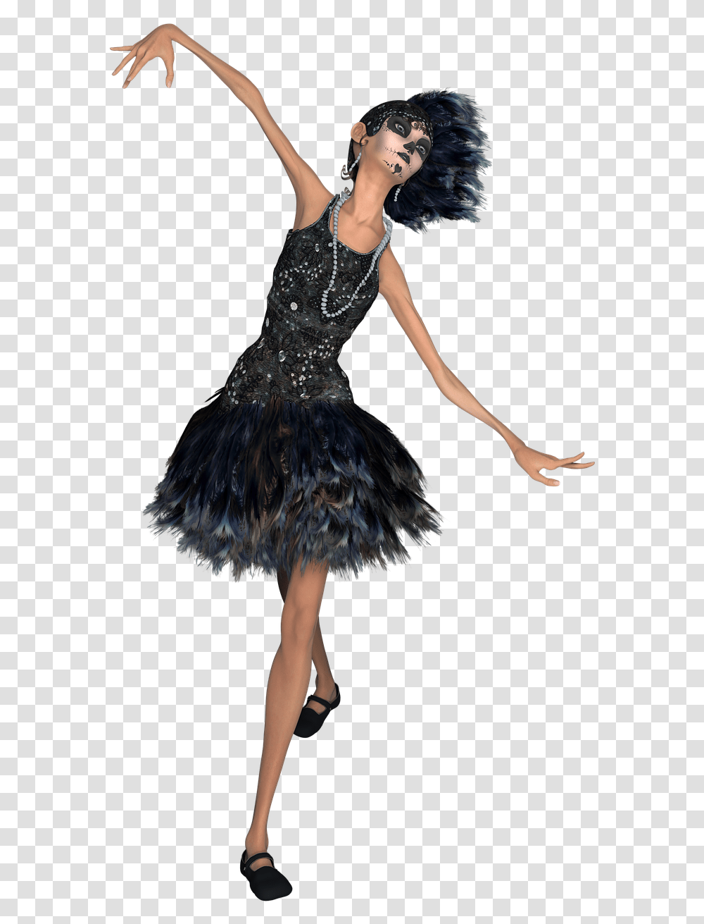 Thin Lady, Dance Pose, Leisure Activities, Person, Human Transparent Png