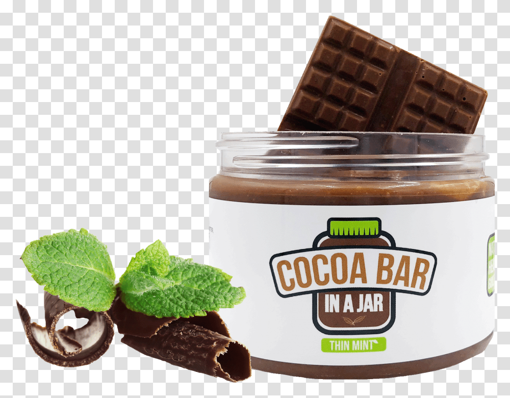 Thin Mint Cocoa Bar In A Jar, Potted Plant, Vase, Pottery, Planter Transparent Png