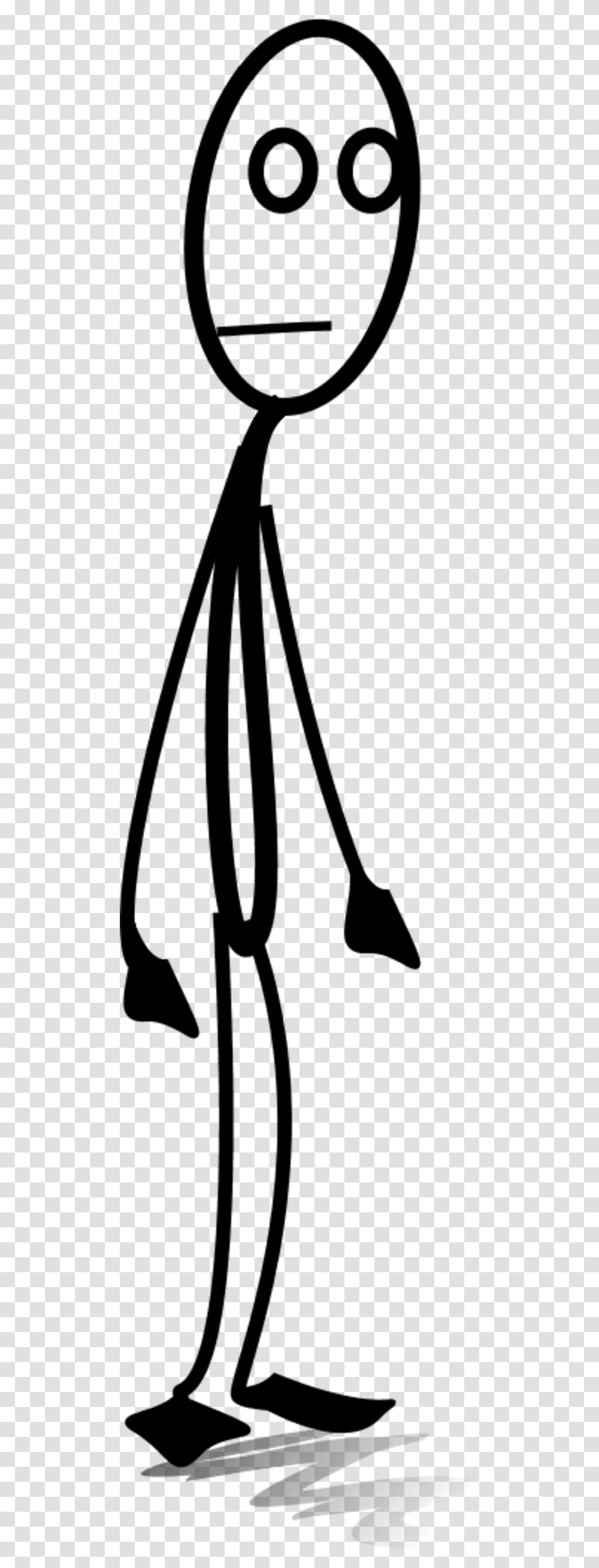Thin People Clipart Clip Art Images, Gray, World Of Warcraft Transparent Png
