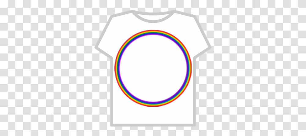 Thin Rainbow Circle Roblox Circle, T-Shirt, Clothing, Apparel, Text Transparent Png