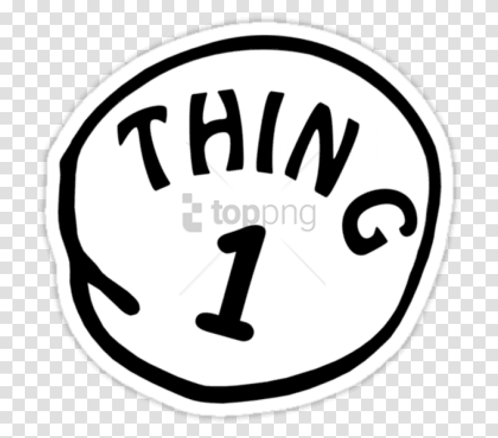 Thing 1 Thing 1, Text, Stencil, Sport, Symbol Transparent Png