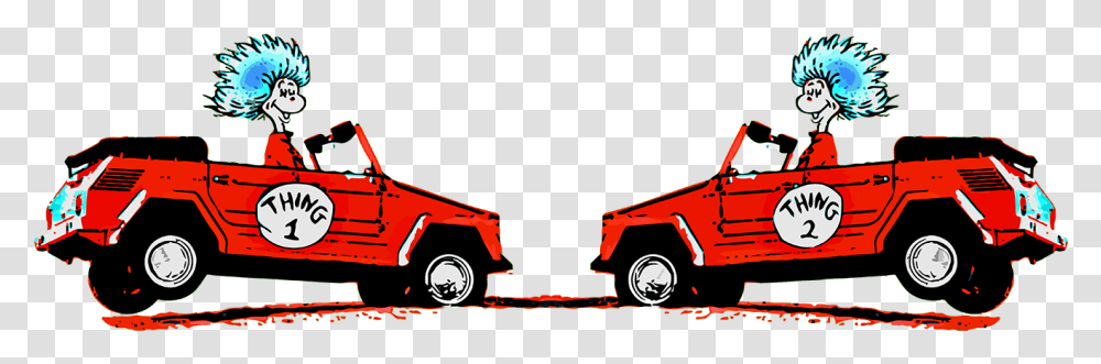 Thing 1 Thing 2 Thing 1 And Thing 2 Car, Vehicle, Transportation, Wheel, Machine Transparent Png