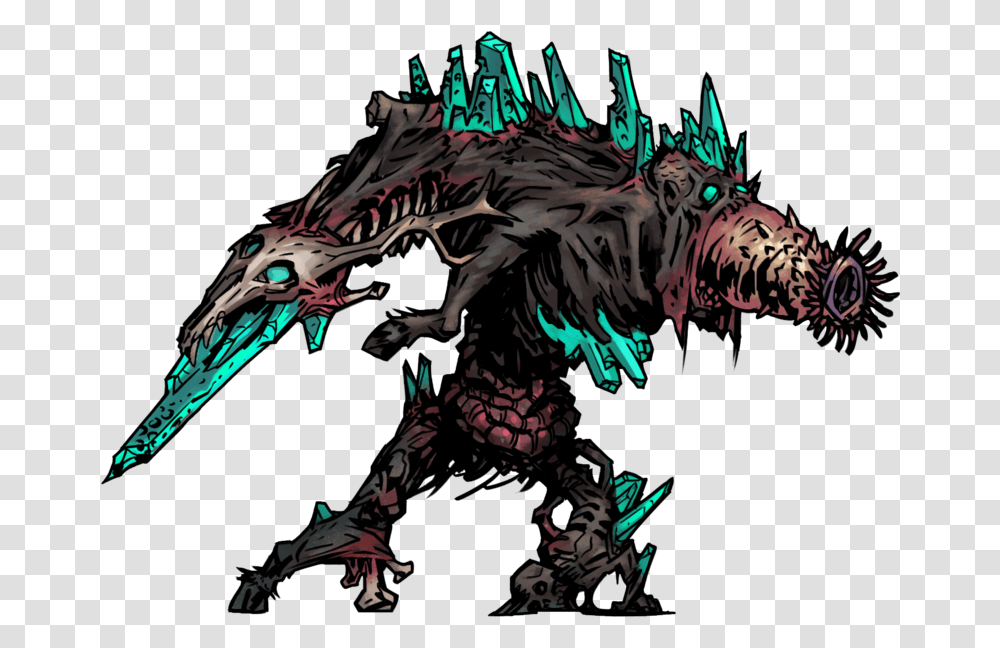Thing Bite Darkest Dungeon Thing From The Stars, Dragon Transparent Png