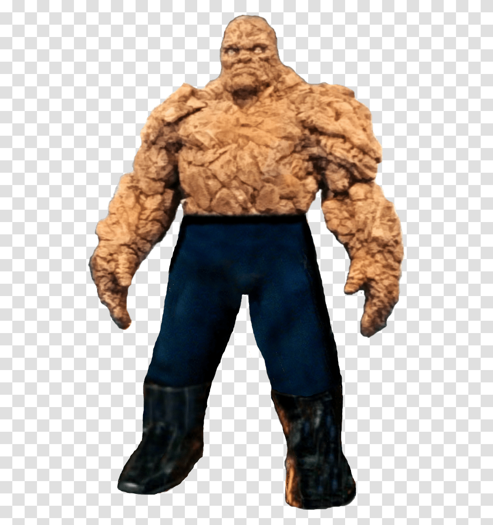 Thing Image Fantastic Four Thing, Person, Shoe, Figurine Transparent Png