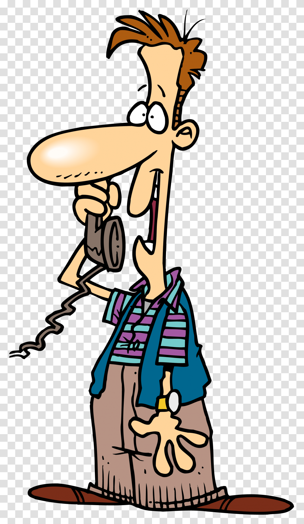 Things To Ask Unsolicited Callers Before Heading Out Make A Phone Call Cartoon, Outdoors, Cleaning Transparent Png
