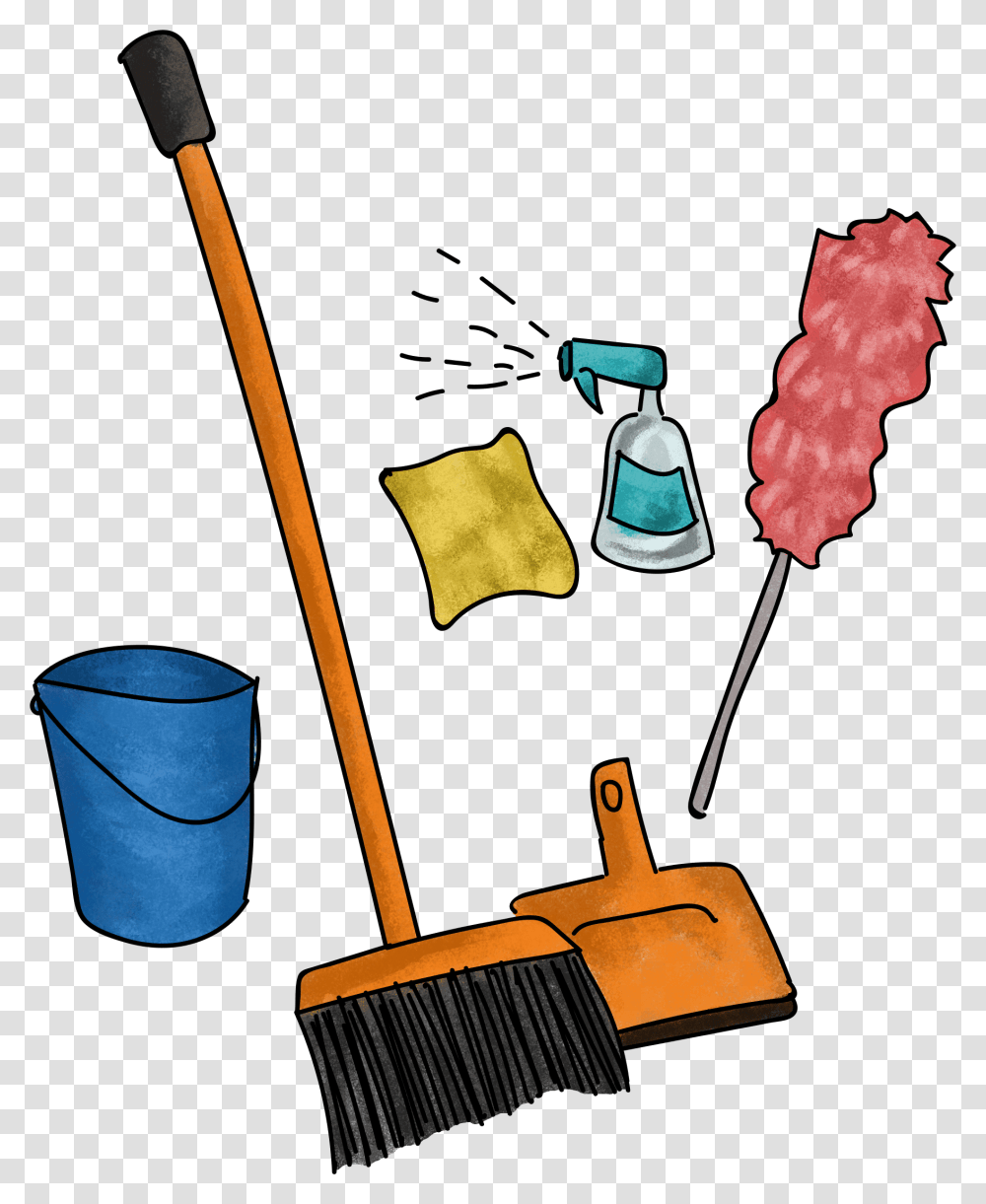 Things Used To Clean Our Home, Shovel, Tool, Bird, Animal Transparent Png