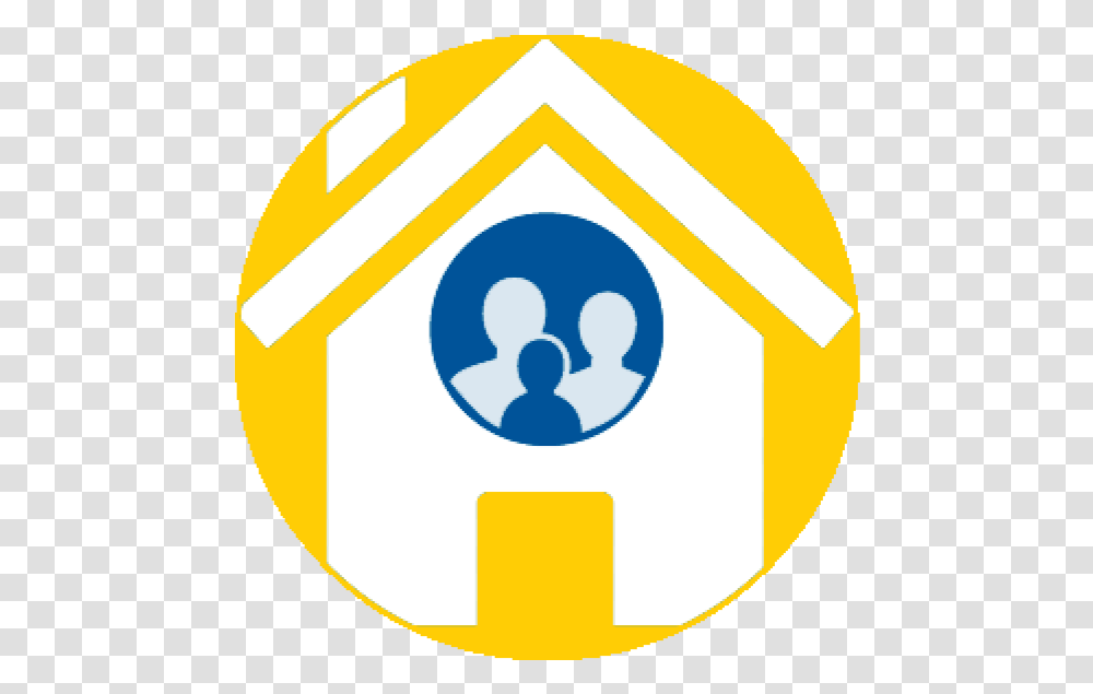 Things You Can Do To Prepare For Hybrid Learning Butler Stay Home Icon Circle, Logo, Symbol, Security, Light Transparent Png