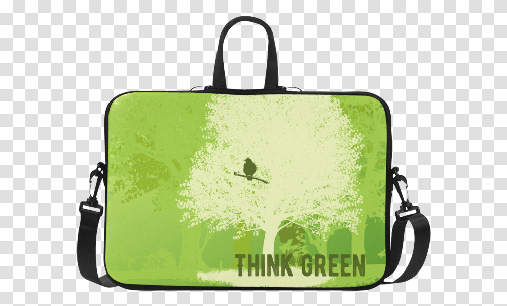 Think Green Nature Save The Earth Vegan Laptop Handbags Laptop Sleeves Japan, Accessories, Accessory, Bird, Animal Transparent Png