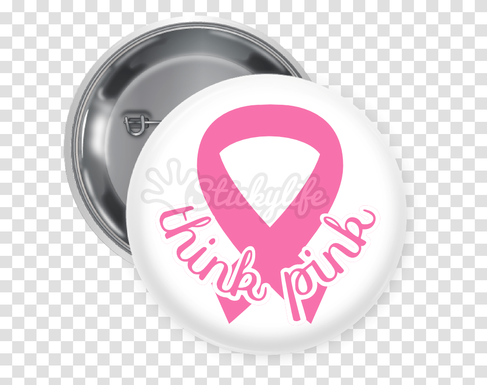 Think Pink Button Art Club Pin Buttons, Steamer, Food, Bowl Transparent Png