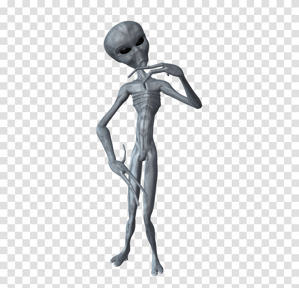 Thinking Alien, Skeleton, Person, Human Transparent Png