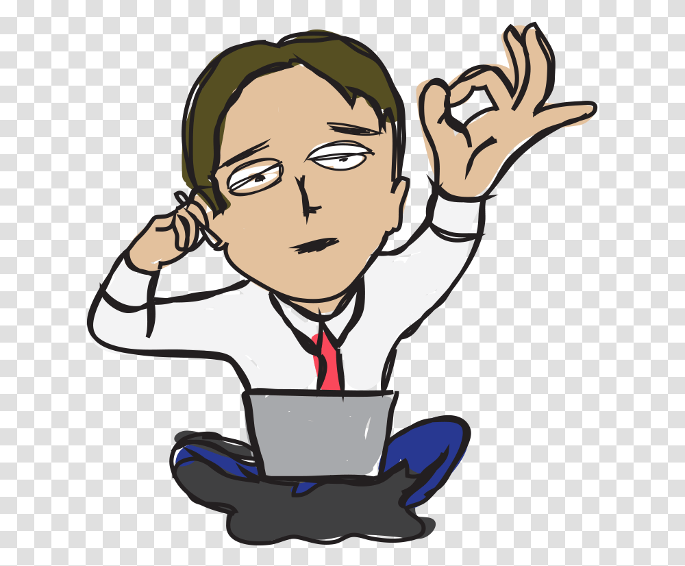 Thinking Clipart, Person, Human, Waiter, Video Gaming Transparent Png