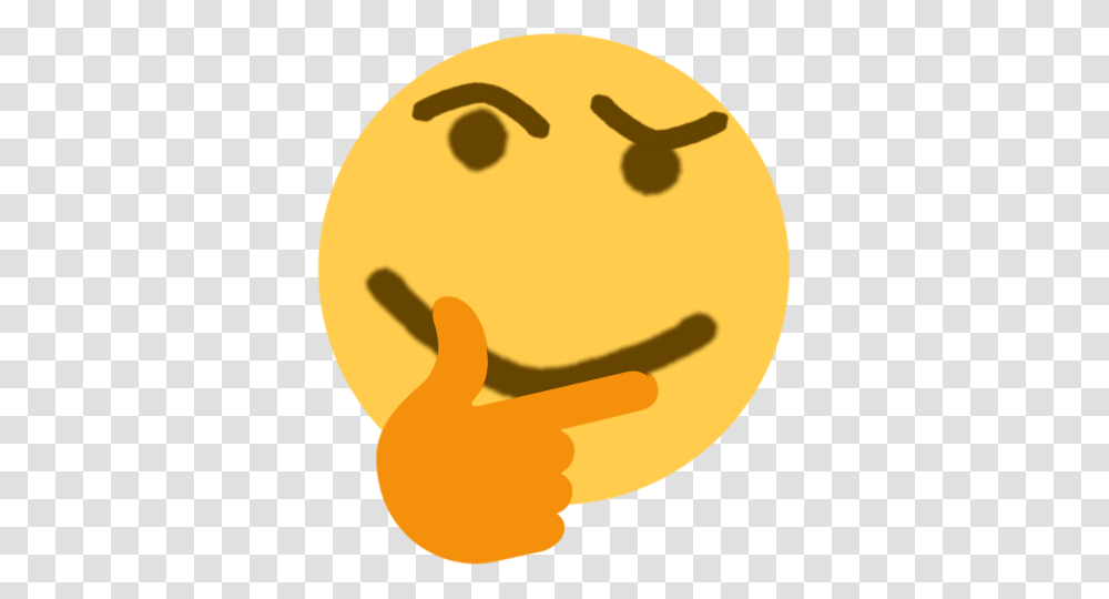 Thinking Emoji Memes Funnypictures, Tennis Ball, Sport, Sports, Food Transparent Png
