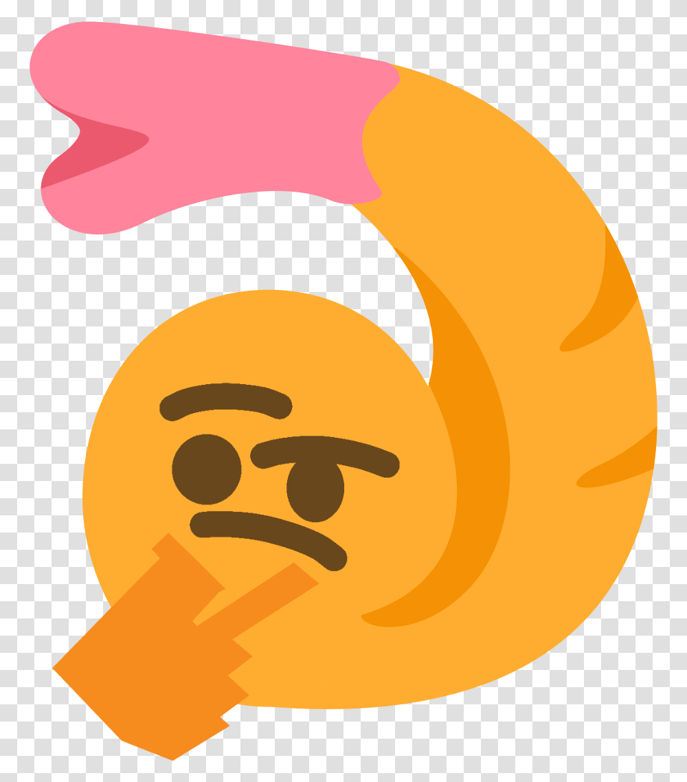 Thinking Emoji Thinking Emoji Discord, Plant, Food, Fruit, Produce Transparent Png