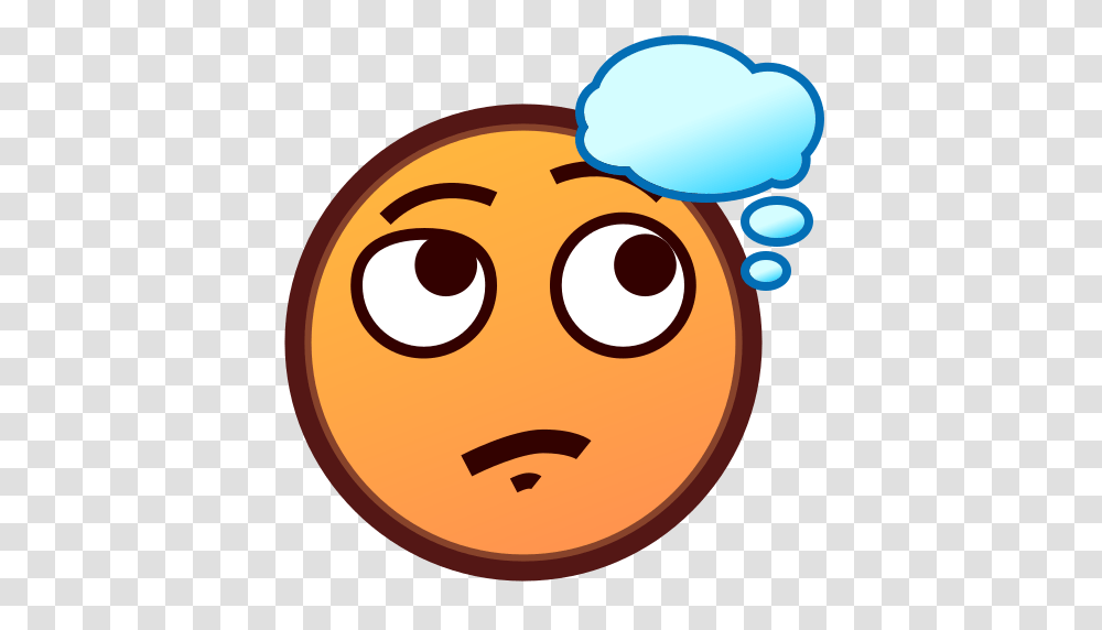 Thinking Face Emoji For Facebook Email Sms Id Emoji, Plant, Food, Produce, Nature Transparent Png
