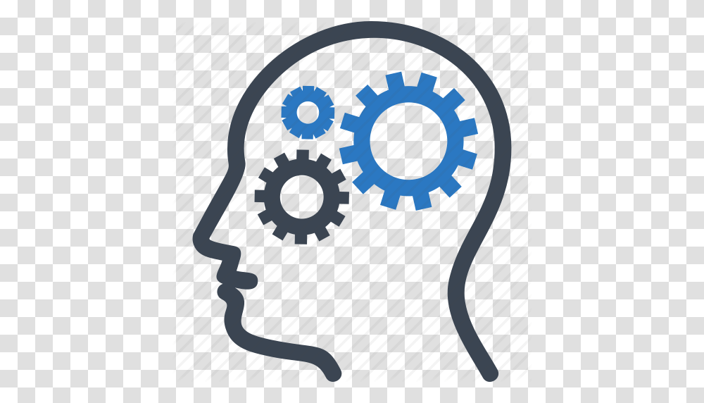 Thinking Head Icon, Machine, Gear, Clock Tower, Architecture Transparent Png