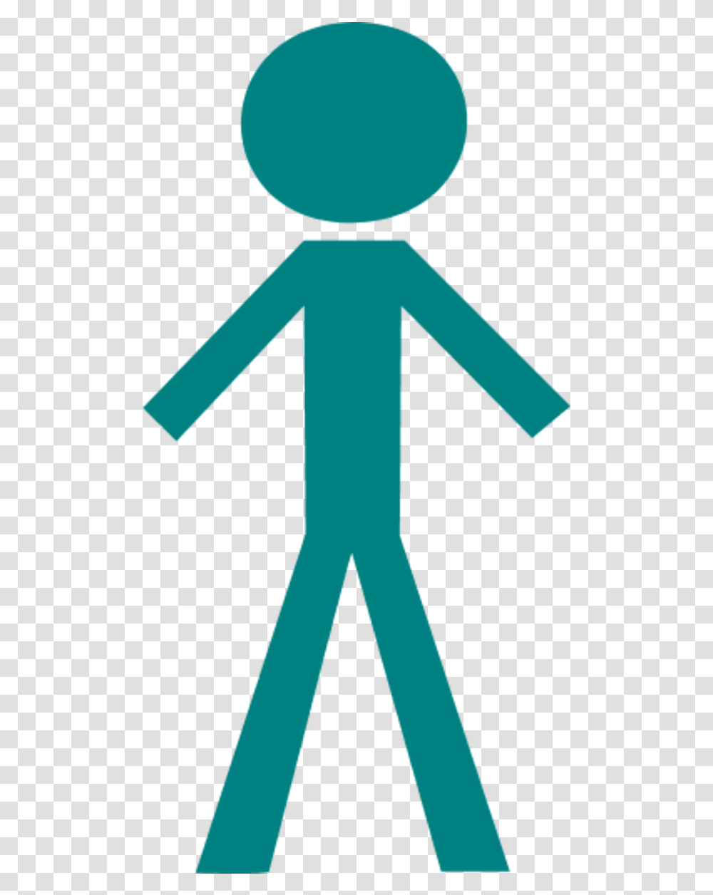 Thinking Man Clipart Images Person A Stick Figure, Pedestrian, Symbol, Cross, Sign Transparent Png