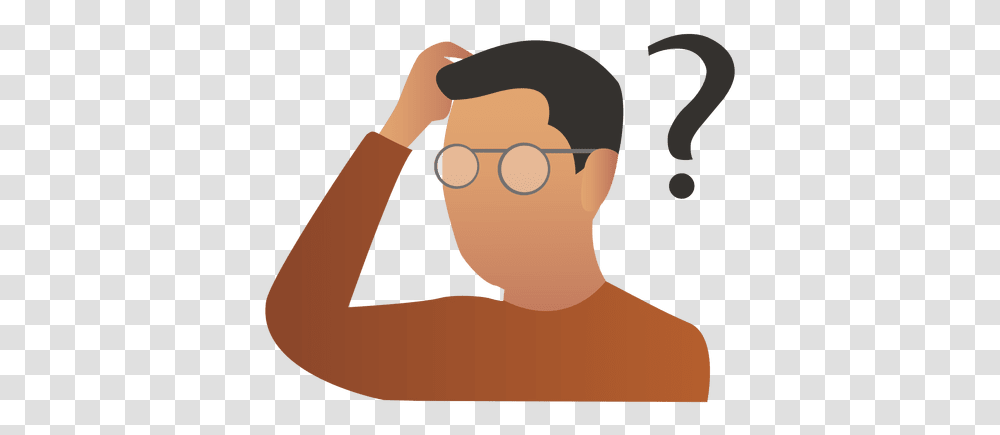 Thinking Man Clipart Pngbg Difference Between Logical And Bitwise Operator, Working Out, Sport, Exercise, Arm Transparent Png