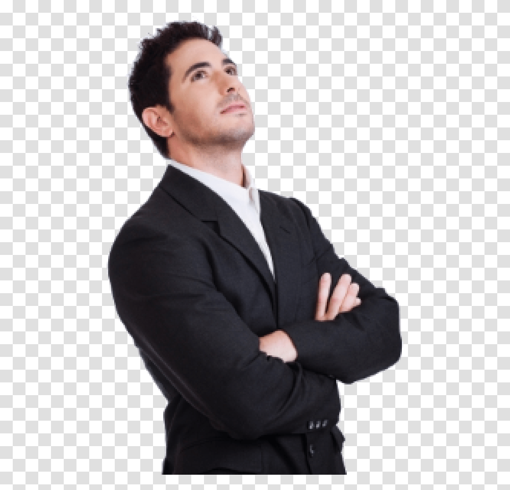 Thinking Man Free Download Thinking Man, Person, Suit, Overcoat Transparent Png
