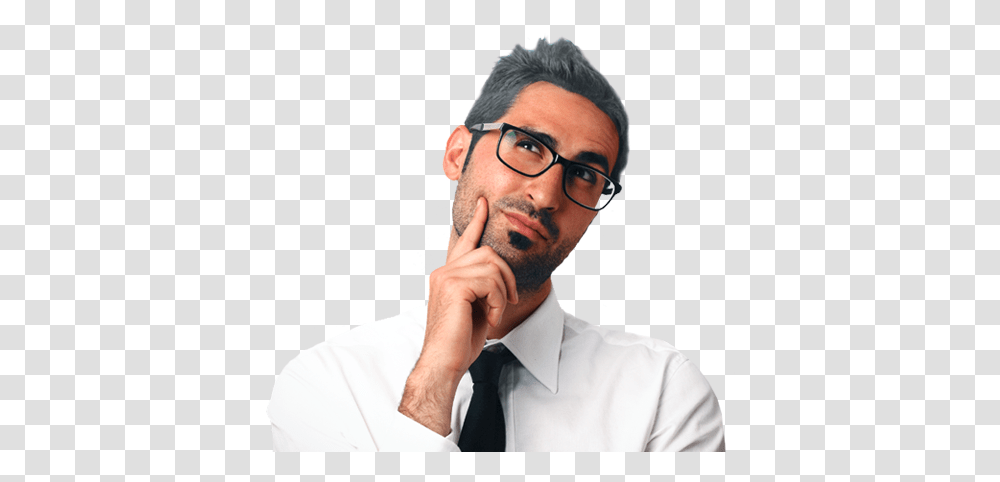 Thinking Man Image Arts People Thinking Background, Tie, Accessories, Person, Human Transparent Png