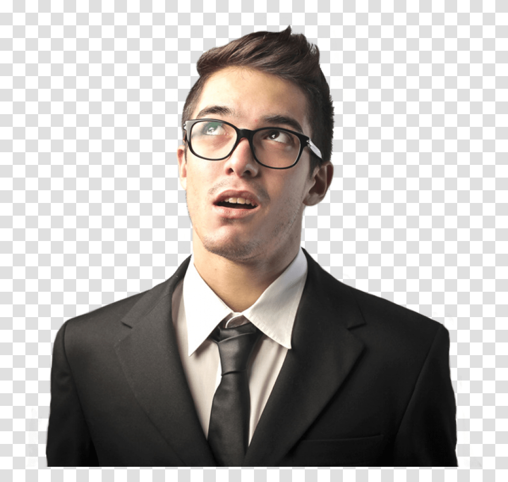 Thinking Man Image Man Thinking Images, Tie, Accessories, Accessory, Suit Transparent Png