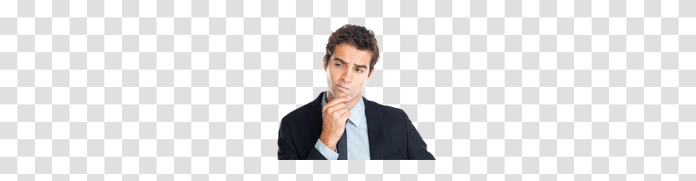 Thinking Man, Person, Executive, Face Transparent Png