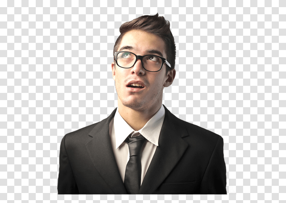 Thinking Man, Person, Tie, Accessories, Accessory Transparent Png
