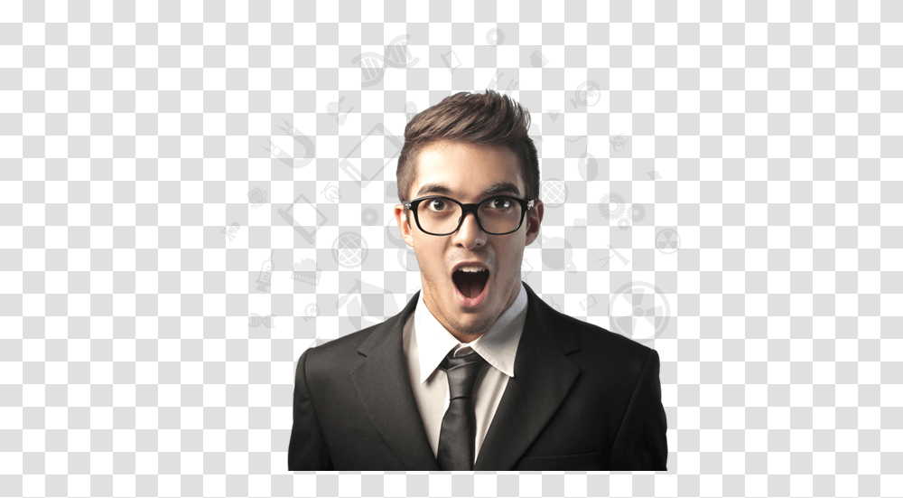 Thinking Man, Person, Tie, Accessories, Suit Transparent Png