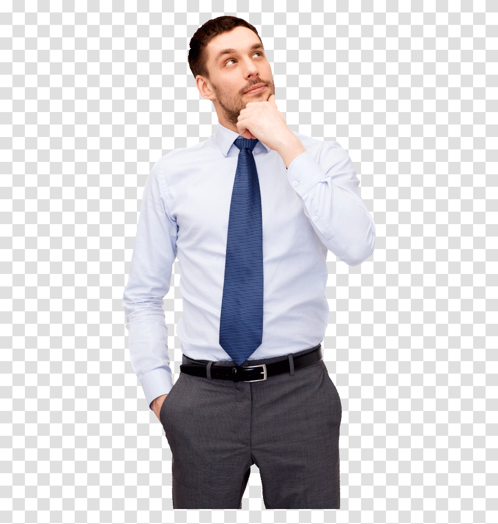 Thinking Man, Tie, Accessories, Accessory Transparent Png