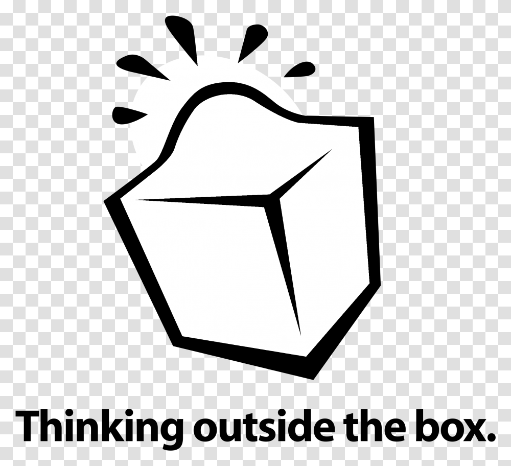 Thinking Out Of The Box Gif Image Thinking Out Of The Box Logos, Paper, Drawing, Art Transparent Png