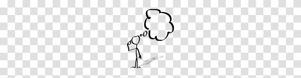 Thinking Person Clip Art For Web, Gray, World Of Warcraft Transparent Png