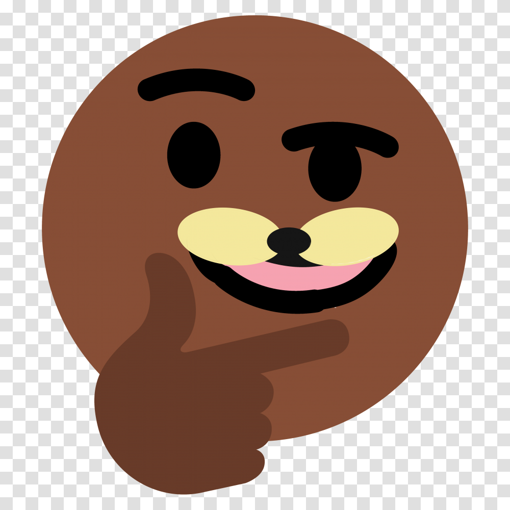 Thinking Spurdo Thinking Face Emoji Know Your Meme, Plant, Food, Skin, Head Transparent Png