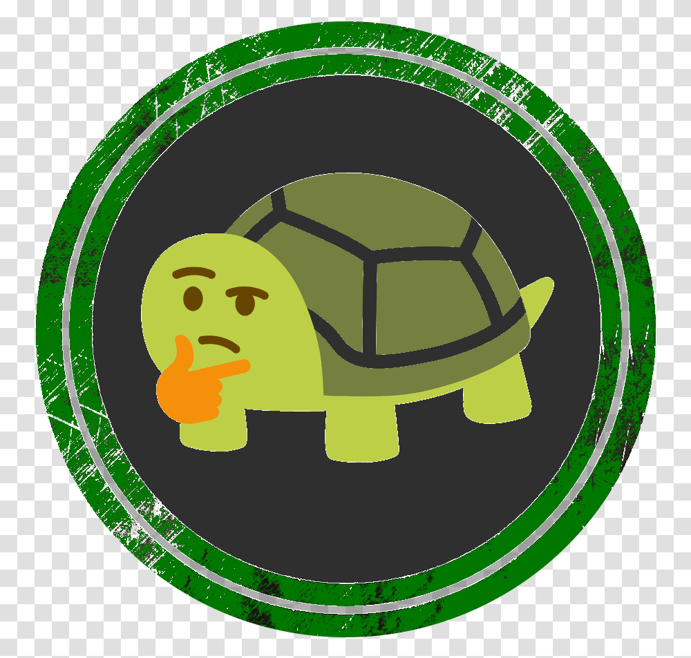 Thinking Turtle Emoji, Rug, Helmet Transparent Png – Pngset.com