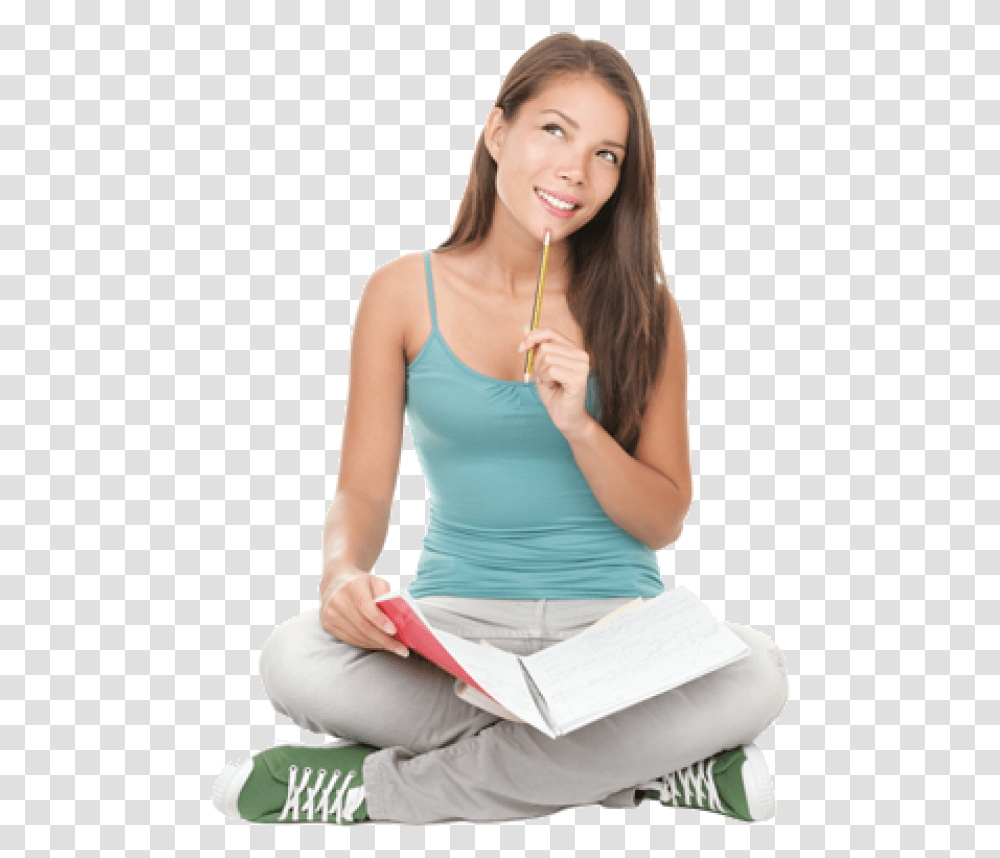 Thinking Woman Free Download Asking A Question, Person, Human, Female, Girl Transparent Png