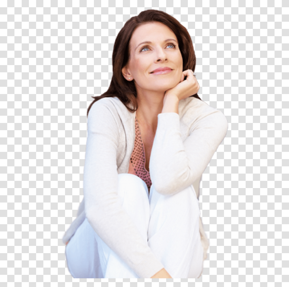 Thinking Woman Free Download Women Free Downloads, Female, Person, Face Transparent Png