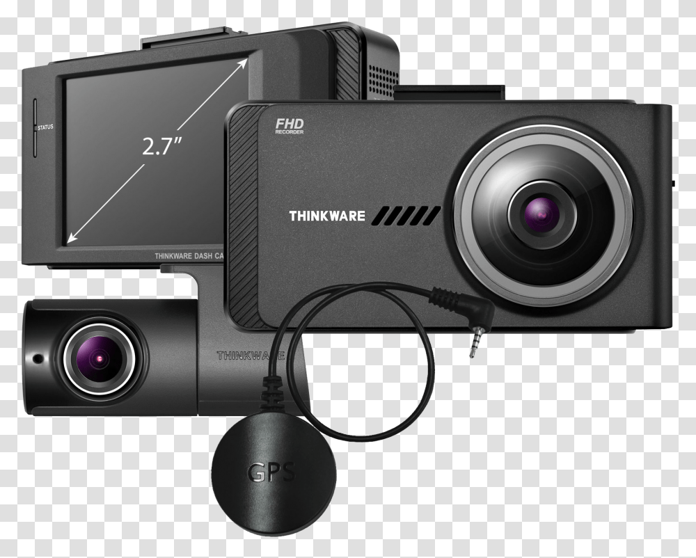 Thinkware X700 Dual Dash Cam Front And Mirrorless Camera, Electronics, Projector, Digital Camera Transparent Png