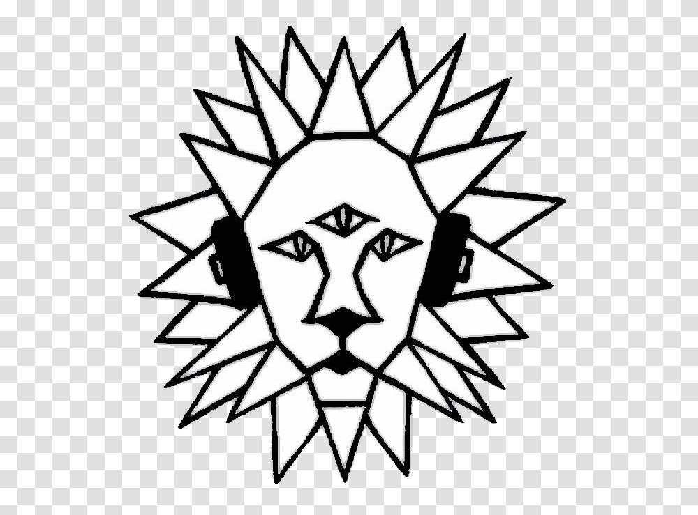 Third Eye Lion, Emblem, Star Symbol, Insect Transparent Png