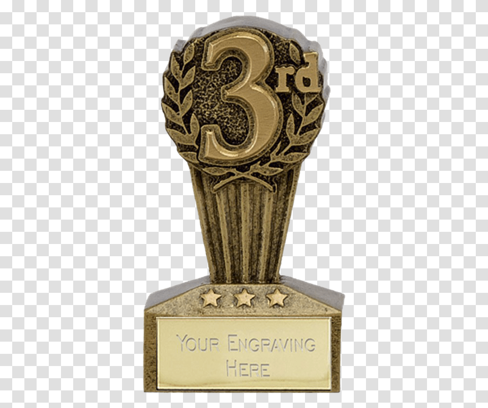 Third Place 3rd Runner Up Trophy, Cross, Mailbox, Letterbox Transparent Png