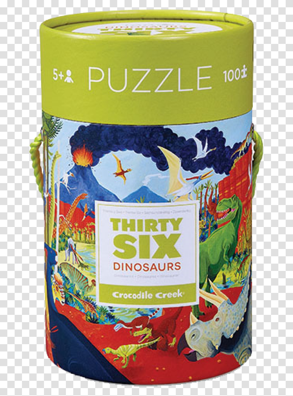 Thirty Six Dinosaurs Thirty Six Puzzle, Plant, Tin, Can, Tourist Transparent Png