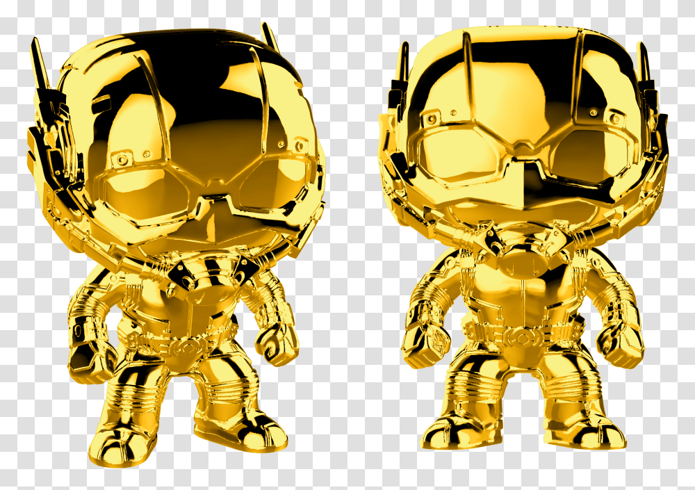 This Alt Value Should Not Be Empty If You Assign Primary Funko Pop Ant Man Gold Chrome, Helmet, Apparel, Treasure Transparent Png