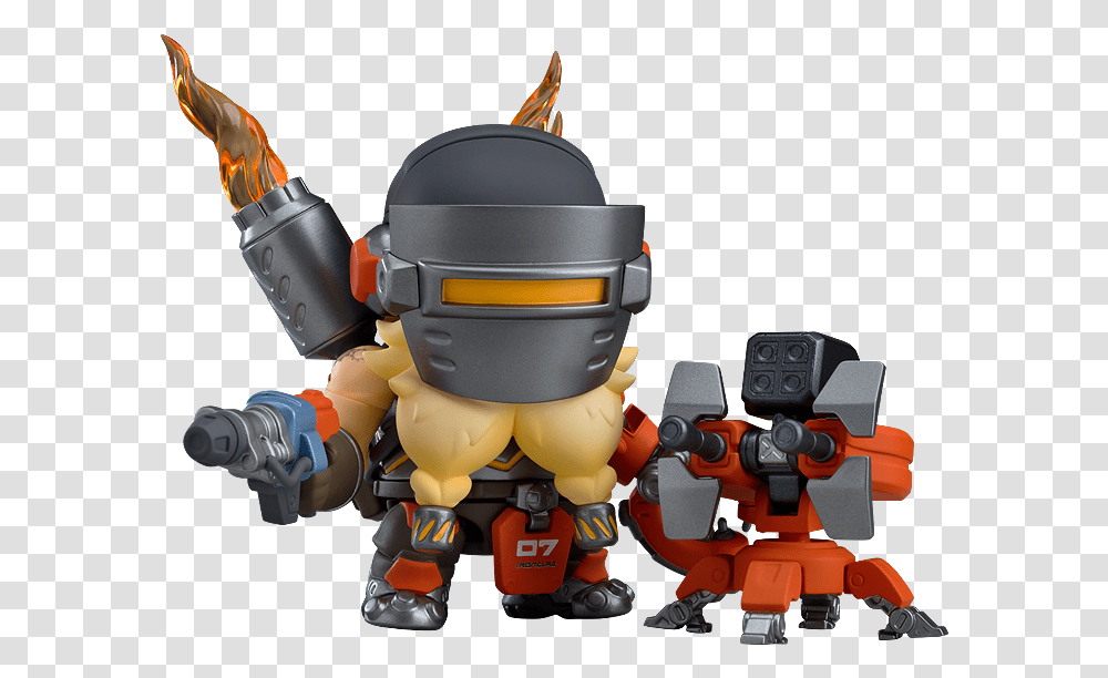 This Collectible Nendoroid Figure Is Available For Torbjorn Nendoroid, Toy, Robot Transparent Png