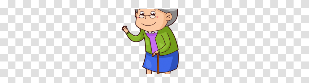 This Cute Cartoon Grandma Clip, Person, Human, Sport, Sports Transparent Png