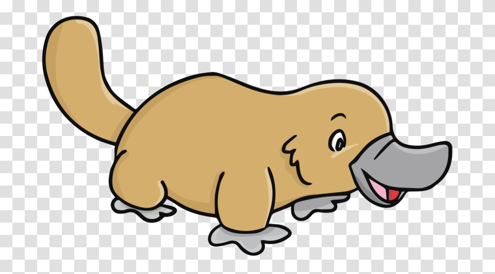 This Cute Platypus Clip Art Can Be Used For Personal Or Commercial, Mammal, Animal, Wildlife, Canine Transparent Png